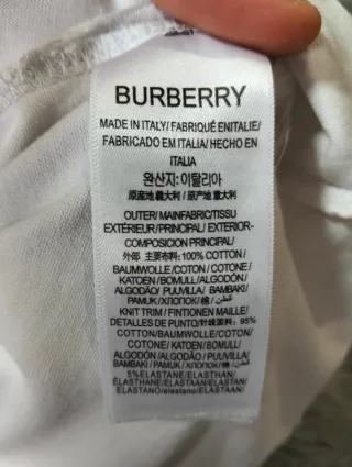 Camisa Burberry Blanca brand
