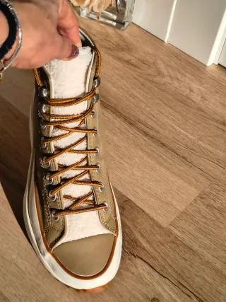 Converse Run Star Hike talla 40 color beige marrón