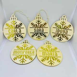 Bolas de Navidad Personalizadas
