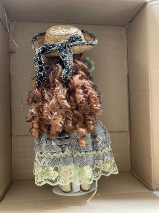 Muñecas de cerámica vintage 25años