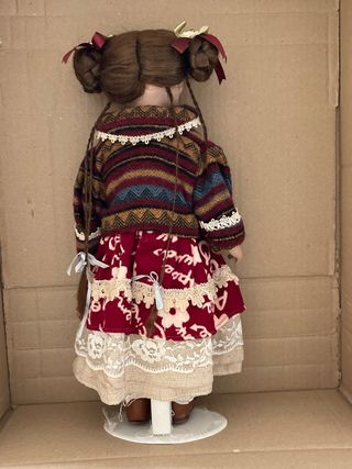 Muñecas de cerámica vintage 25años