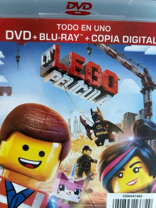 Blu-ray La Película Lego + DVD + Copia Digital