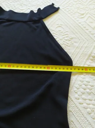 Vestido largo fiesta negro