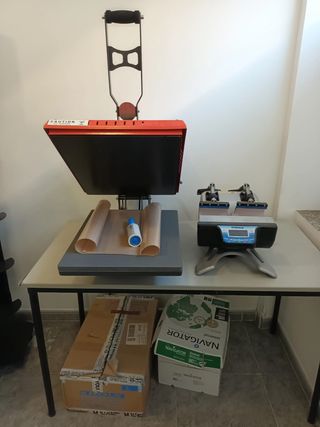 Secabo TC7 SMART Plancha Transfer Textil