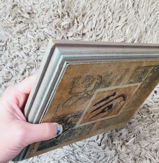 Cuadro pequeño verde