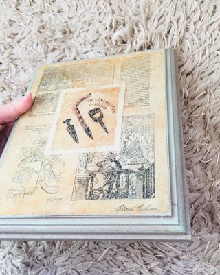 Cuadro pequeño verde