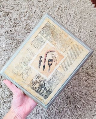 Cuadro pequeño verde