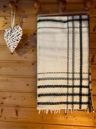 Bufanda a cuadros nueva