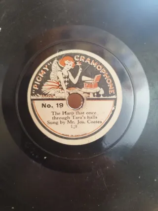 5x Discos de Pasta. Vinilo Antiguos.Gramofono