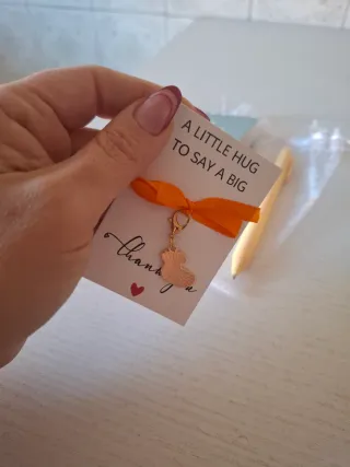 Set regalo stationery con notebook, 2 penne