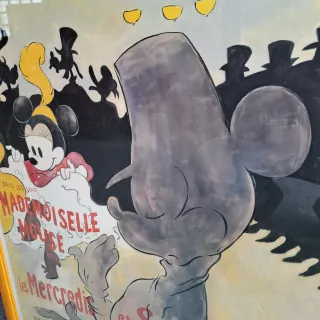 Mademoiselle Mouse Concert Bal Poster