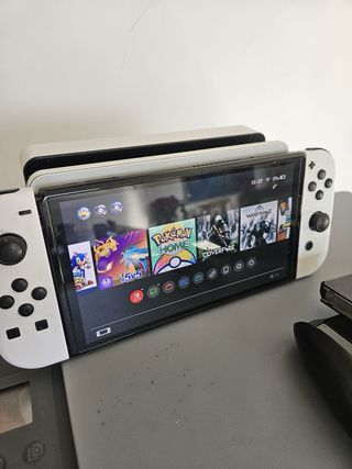Nintendo Switch OLED Blanca