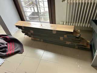 Tarima flotante madera +25m2 se entrega desmontada