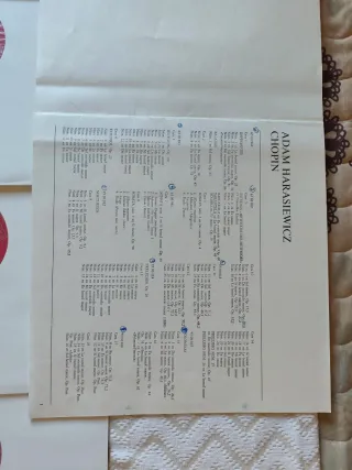 14Lps. Chopin. Adam Harasiewicz - vinilos clásica