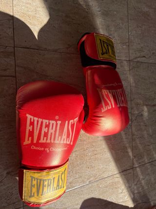 Guantes Boxeo Everlast 12 OZ Rojos