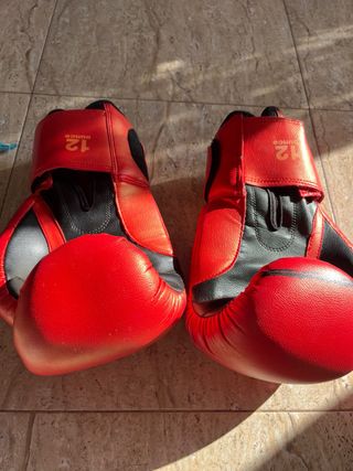 Guantes Boxeo Everlast 12 OZ Rojos