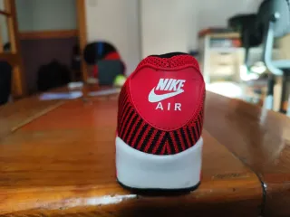 Zapatillas Nike Air Max Rojas y Negras Talla 43