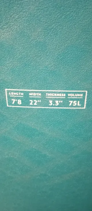 Tabla de surf OLAIAN 7'4 75L