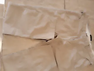 Pantalón Mango Casual Beige Talla M