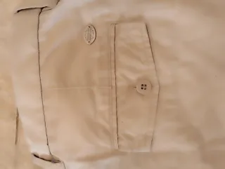 Pantalón Mango Casual Beige Talla M