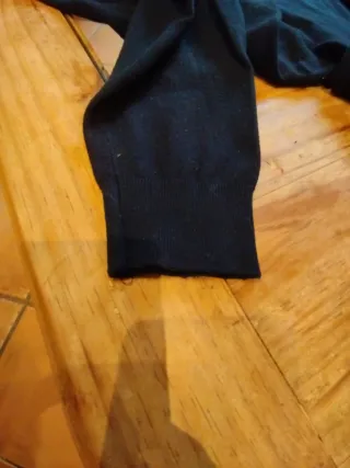 Jersey cuello alto negro