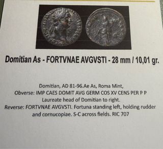 As de Domiciano 81-96 EC