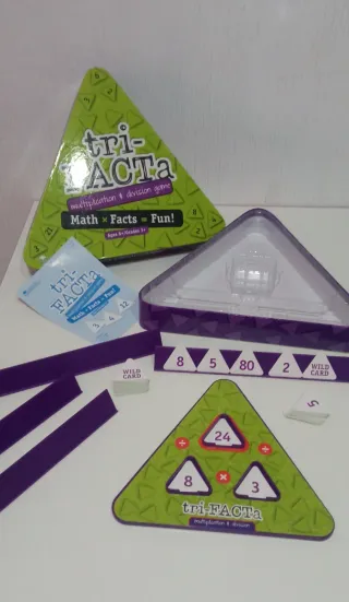 Juego de mesa Tri-FACTa Multiplicación y División