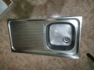 Fregadero de acero inoxidable