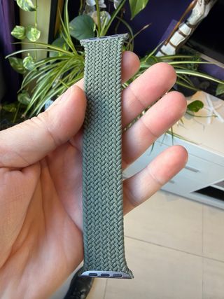 Correa Apple Watch Verde Trenzado Solo Loop