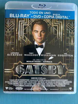 El Gran Gatsby Blu-ray + DVD + Copia Digital