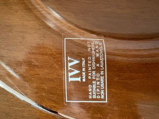 12 Bajoplatos Cristal IVV