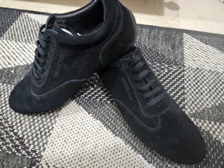 Zapatos Sparco Ante Negro Talla 44 Nuevos
