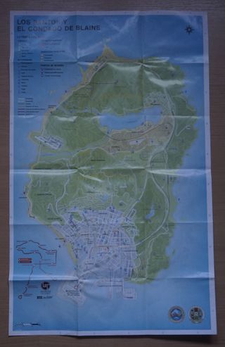 Grand Theft Auto V (completo + mapa) para PS3