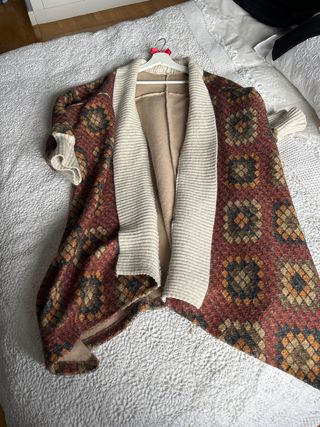 Chaqueta de entretiempo con estampado