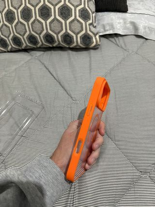 Funda iPhone Transparente Naranja
