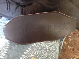 Cinturón Lumbar Corength Cuero Ejercicio de fuerza