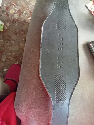 Cinturón Lumbar Corength Cuero Ejercicio de fuerza