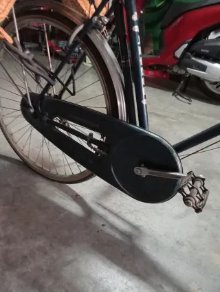 Bicicleta antigua freno de varilla