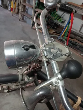 Bicicleta antigua freno de varilla