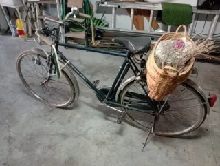 Bicicleta antigua freno de varilla