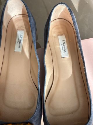 Bailarinas LK Bennett azul marino talla 38