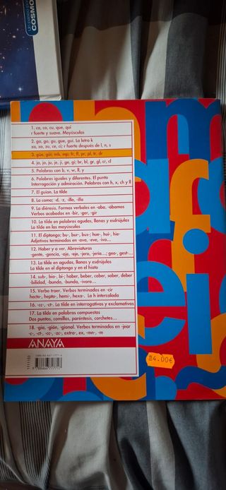 Cuaderno de ortografia 5 Primaria