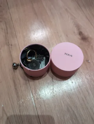 Colgante Tous Doble Aro y Oso