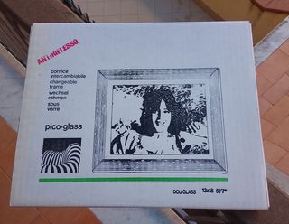 Set 3 Cornici Pico Glass 13x18 Legno