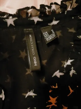 Blusa Mango Estrellas