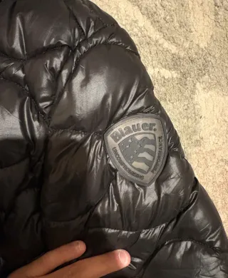 Blauer Giubbotto Nero