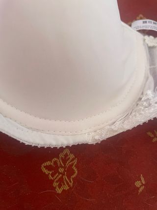 Sujetador rebeca color marfil