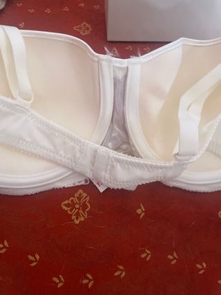 Sujetador rebeca color marfil