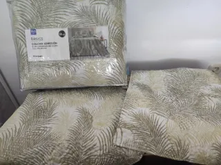 Colcha Edredón 150cm con 2 Fundas Cojín