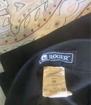 Pantalón de trabajo hombre negro